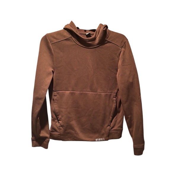 Nobull Women's Pullover Hoodie in Brown Medium - Picture 1 of 7